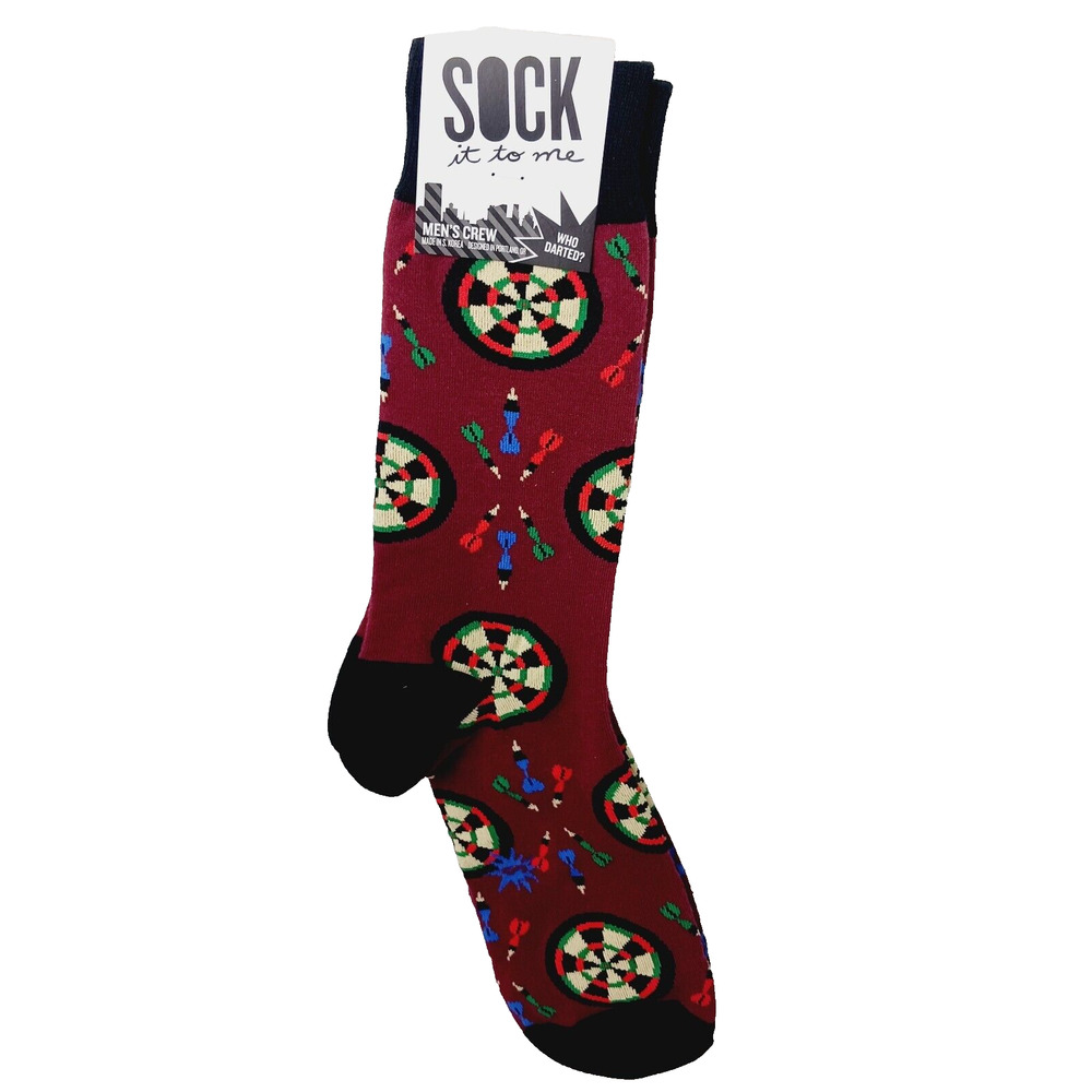 Sock It To Me Crew Men Women Dart Board Game Throw Bullseye Buckshot NWT NEW